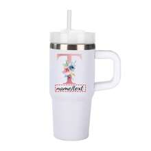 Tasse personnalisée de 14 oz avec lettre de A à Z, tasse à boire de tous les jours, cadeau surprise, cadeau de nouvel an, cadeau d'anniversaire, cadeau de la Saint-Valentin, convient à la famille, aux amis, aux amoureux, à la fête des mères, à la fête des infirmières, à la fête des pères, au mariage, à la remise des diplômes, à la fête des enseignants, multifonctionnel, ornemental, réutilisable, raffiné, élégant, de haute qualité, coloré, moderne, personnalisé, unique, idéal comme cadeau pour lui, idéal comme cadeau pour elle, petit ami, papa, petite amie, maman, famille, amis, salle de thé, maison, jardin, bureau, tasses personnalisées, ambiance chaleureuse