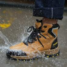 Steel Toe Sneakers For Men Indestructible Work Shoes Lightweight Comfortable Safety Sneakers Slip-Resistant Composite Toe Shoes For Construction