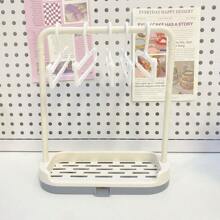 11pcs Drying Rack, Summer Clothes Storage Clothes Hanger, Shoe Storage Rack, Accessory Storage Drying Rack