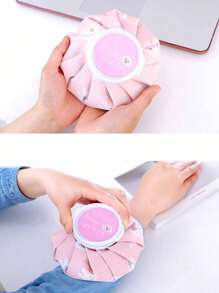 Reusable Ice Pack Cold And Hot Use,Cute Pattern Hot Water Bag , Cold PacksTired Eyes,Easy To Carry ,Small&Easy To Store, Reusable Ice Bags Hot Water Bag For Daily Use To Relieve Fatigue Home Essentials