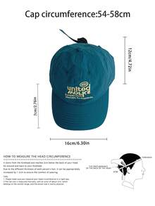 1 szt. Miękka czapka baseballowa z haftowanym napisem Crown w kolorze żółtym, nowy model na wiosnę/lato dla kobiet, szybkoschnący, oddychający kapelusz przeciwsłoneczny, czapka z daszkiem w blokach kolorów, lekka czapka chroniąca przed słońcem