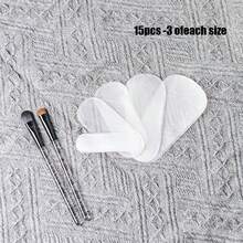 Năm kích cỡ khác nhau của vỏ bọc cọ trang điểm rã đông bằng EVA, chống bụi và không mùi, hộp bảo vệ di động, không cần pin, quà tặng kèm theo. - Trong sáng - Xem 11