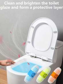 1/2/3件装马桶清洁剂，除臭，马桶清洁香氛，固体香氛，悬挂式马桶清洁球，防水马桶座套，不太冷