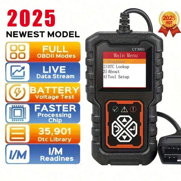 Classic Enhanced Universal OBD  Scanner Car Engine Fault Code Reader