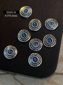 Geassorteerde 5 stuks/30 stuks/50 stuks nieuwe nagelkunst Boucheron-serie decoraties, vintage paleisstijl exotische platte versieringen, strass-steentjes