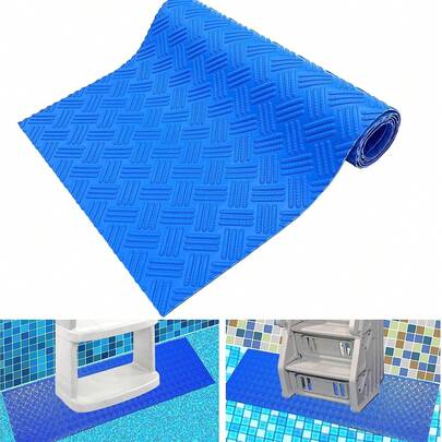 PVC Non-Slip Swimming Pool Step Mat, Minimalist & Practical Multipurpose
