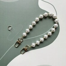 Fashion Faux Pearl Shaped Handmade Beaded Phone Lanyard, Camera Hanging Decor - Multicolor - View 13