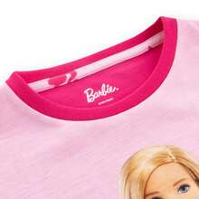 Short Sleeved Pyjamas | Barbie  Girls' Pyjama Set | Kids' PJs - Pink - View 6
