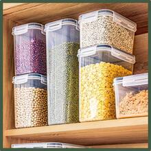 Kit 15 Airtight Food Jars Square Kitchen Storage Containers With Locking Lid Luvinco Organization - 無色 - 查看 7