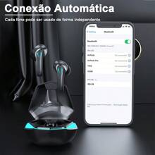 Wireless Bluetooth Gamer Headphones With Original LED For Gaming And Music - màu đen - Xem 7