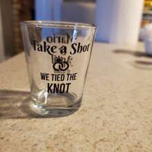 Personalized Shot Glass Favors, Wedding Shot Glasses, Custom Wedding Shot Glass, Personalized Wedding Shot Glass, Custom Wedding Favors (Fj)