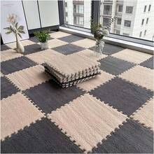 6pcs Soft Foam Interlocking Floor Mats, Multi-Functional Washable Solid Color Carpet Tile Protective Mats - Multicolor - View 8