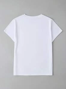 Duck Song Got Grapes Iced Lemonade Funny Memes Women's Round Neck Oversized Short Sleeve T-Shirt - White - View 3