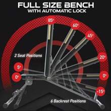 Strength Training Adjustable Weight Bench