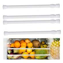 Barra de tensión antideslizante para refrigerador de caravana Ticify, barra estabilizadora ajustable, accesorio para refrigerador de caravana para asegurar bebidas y evitar derrames, apto para caravana, camión, también es un gran regalo para Año Nuevo, San Valentín, Pascua, Acción de Gracias, Día del Padre, Navidad