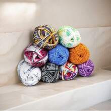 1Pc Vibrant Acrylic Fiber Yarn, 50g Each - Super Soft 4-Ply Knitting & Crocheting Yarn In Assorted Colors For DIY Sweaters, Hats, Gloves - , Knitting Accessories And Supplies