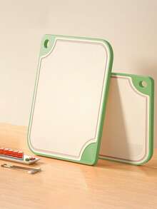 1 件装防霉抗菌切菜板，双面砧板，适用于家庭厨房水果和蔬菜