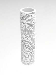 1pc Water Ripples Texture Roller, High-Precision Design Polymer Clay Texture Roller For DIY Creative Decorative Earrings, Crafting Tool, Artistic Crafts - Clay Texture Roller - View 10