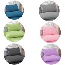 Solid Color Simple Fitted Sheet, Versatile For All Seasons