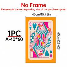 1 Tranh nghệ thuật trang trí phong cách Nữ hoàng trái tim đỏ, tranh in trên vải canvas màu hồng rực rỡ, chủ đề tôn giáo, mùa thu, tranh trang trí tường trong nhà, thích hợp cho lớp học, tranh mực dọc treo tường, không khung, tranh nghệ thuật trang trí nhà cửa vui nhộn, quà tặng, trang trí nhà cửa sáng tạo, phòng ngủ, phòng khách, tranh canvas treo tường, tranh áp phích phòng, trang trí nhà cửa, thẩm mỹ trang trí phòng. - 1PC - Xem 17