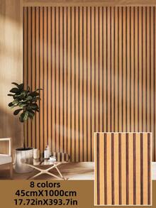 1 Cuộn Giấy dán tường vân gỗ PVC tự dính 10M, chống thấm nước và chống ẩm, Giấy dán tường sọc gỗ giả dùng trang trí nhà cửa, Thích hợp cho phòng khách, phòng ngủ, phòng học, tủ, tranh treo tường, khăn trải bàn, đồ nội thất, miếng dán tường, trang trí phòng, mùa tựu trường, trang trí nhà cửa, Giáng sinh, Lễ tạ ơn, quà tặng - Nhiều màu - Xem 12