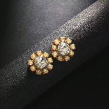 2 Peças Conjunto Elegante e Luxuoso Adesivo de Strass em Formato de Coração Para Umbigo, Cobertura de Mamilo Sexy de Strass, Joia de Decote, Adequado Para Encontros