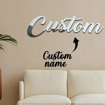 1 chiếc bảng trang trí tên cá nhân hóa (Chất liệu gỗ màu tự nhiên, chất liệu acrylic có nhiều màu khác), trang trí chữ cái trang nhã, 7 lựa chọn màu sắc, chất liệu acrylic chất lượng cao, thiết kế phẳng 2D, thích hợp cho tiệc sinh nhật, phòng khách, phòng ngủ, phòng trẻ em và trang trí tân gia, dùng làm hộp đựng đồ du lịch.