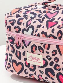 1 Piece Leopard Print Storage Pouch Makeup Bags Set Home Travel Daily Use Storage Pouch Makeup Bags Tampon Bag The Gift For Sister,Teacher And Friend Anniversary Gift Wedding Bridesmaid Gift Makeup Bags Quilted Makeup Pouch For Living Room Aesthetic Floral Toiletry Bag For Women Girls Holiday Essentials Holiday Travel Essentials Travel Bag Travel Accessories