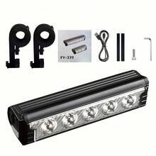 Rechargeable Bicycle Light - Super Bright Bike Headlight, Bicycle Flashlight For Night Riding - Multicolor - View 3