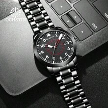 OCHSTIN Man Mechanical Pilot Wrist Watches Luxury Automatic Watch Stainless Steel Watch Band Mechanic Male Clock Auto Date Watch Gift For Men - one-size - View 13