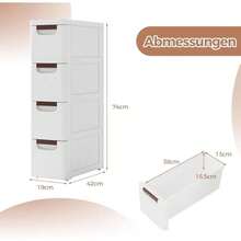 Kitchen Spice Trolley - 白色1 - 查看 3