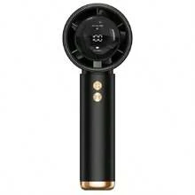 [100 Speed Handheld Fan] USB Rechargeable Mini Desktop Cooler - 2-In-1 Portable Fan Suitable For Dorm/Office/Travel, Featuring Vortex Blade Technology And Adjustable Cooling Modes, Ultra Lightweight Personal Air Flow. 1800mAh