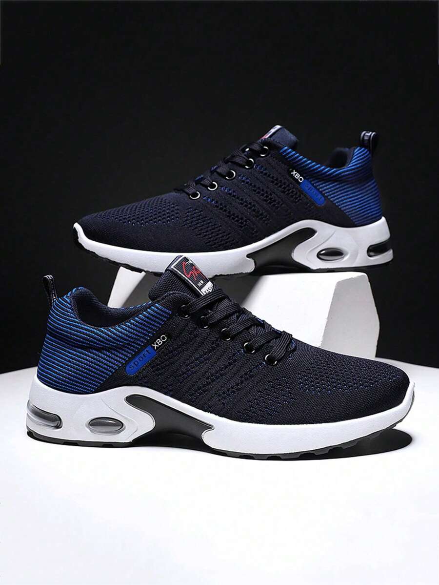 Chaussures de sport respirantes à enfiler pour hommes grands formats, chaussures de course antidérapantes, chaussures de sport casual, taille 39-47 [lettre aléatoire] (les tailles sont petites), salle de sport