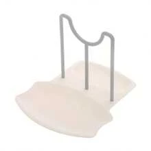 Support pour ustensiles de cuisine, Porte-couvercle de casserole détachable, Organisateur de rangement autoportant