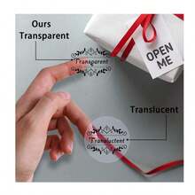 A4 Size 20 Sheets Printable Vinyl Sticker Paper For Inkjet Printer 100% Clear Transparent Non-Waterproof Decal Paper Self-Adhesive Sheets 8.3"X11.7"- Dries Quickly And Holds Ink Beautifully - Multicolor - View 5