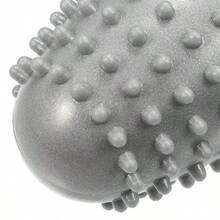 1 pieza Rodillo masajeador de pies con forma de pepino de mar para el fascitis plantar y dolor miofascial del arco del pie - Gris - Ver 4