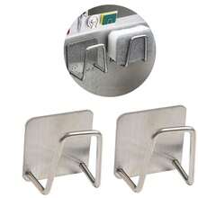 Stainless Steel Sponge Holder Kit For Kitchen Sink 2 Units - Multicolor - View 2