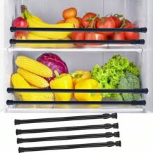 Barra de tensión antideslizante para refrigerador de caravana Ticify, barra estabilizadora ajustable, accesorio para refrigerador de caravana para asegurar bebidas y evitar derrames, apto para caravana, camión, también es un gran regalo para Año Nuevo, San Valentín, Pascua, Acción de Gracias, Día del Padre, Navidad