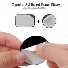 2-6Pcs Magnetic Metal Plate For Car Phone Holder Universal Iron Sheet Disk Sticker Mount Mobile Phone Magnet Stand For All Smart Phone - 3Pcs 40X40MM+3Pcs 45X65MM - View 4