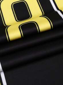 SURUIDA 1 件沙特职业联赛足球球衣，男士短袖运动衫，舒适的吉达联超级杯风格足球 T 恤，适合团队比赛和休闲运动