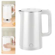 NetHong 2L Electric Kettle Glass Fast Boil 1500W 360° Blue LED Illuminated Portable Jug