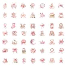 50 Sheets Per Pack. Pink Fairy Tale, Personalized Graffiti Sticker, Suitable For Scrapbooks, Decorative Paper, Diaries, Laptops, Bumpers, Skateboards, Water Bottles, Computers, Cartoons, Helmets, Car Stickers, Small Stickers, Big Personalized! Shop Our Collection Today!,School Supplies,Back To School