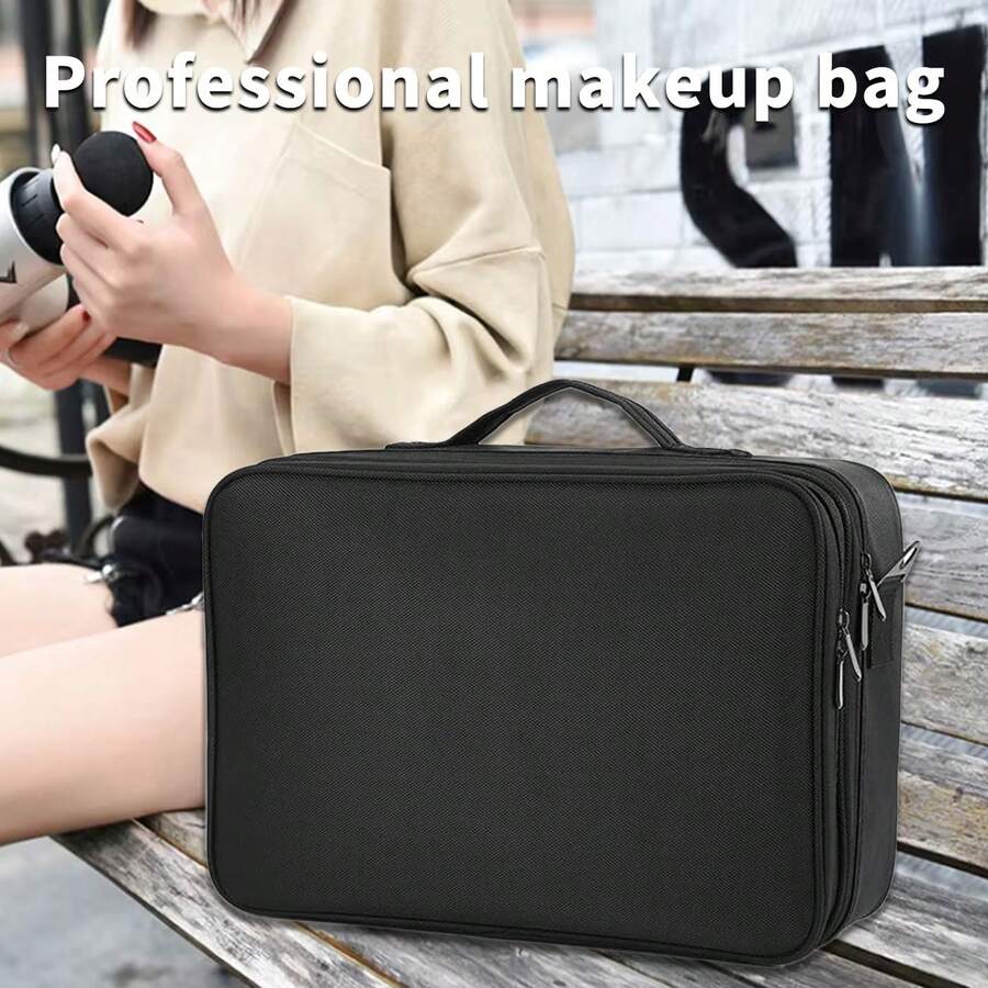 Extra Large Make Up Vanity Case Storage Box Organizer Cosmetic Travel Beauty Bag UK