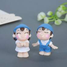 Couple Model Suspender Figures Decoration, Suitable For Car Interior Centerpiece - Multicolor - View 5