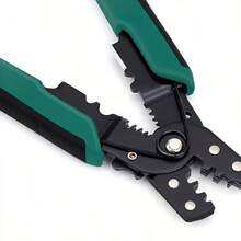 Multifunctional Staking Tool - Electrician's Wire Stripper With Spring Clamp, For Network And Crimp Applications - Wire Strippers - View 6