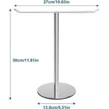 Silver Towel Rack, Bathroom T-Style Towel Rack, Kitchen Towel Holder, Make Towel Storage More Simple And Convenient - Silver - View 2
