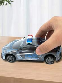 Voiture de police jouet à pile, voiture jouet à inertie, lumière et musique. Voiture de police à friction avec lumière et musique. Fabriqué avec des matières premières de haute qualité et fiables. Rentrée scolaire