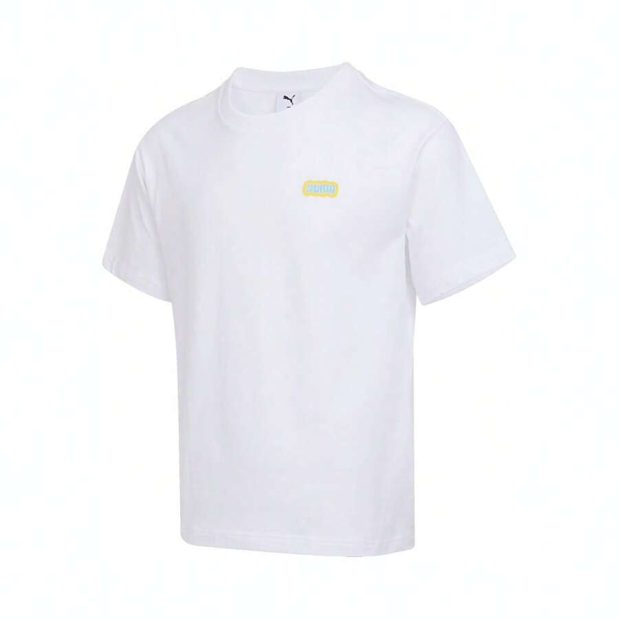 Puma Camiseta POOL TIME para hombre 2025, corta de cuello de punto 63298202