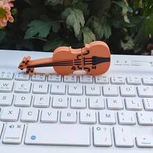 BIYETIMI 64GB卡通钢琴键盘U盘，128GB 2.0卡通U盘，32GB U盘，64GB礼品U盘 - 卡其色 - 查看 10