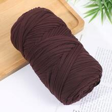 1pc/400g T-Shirt Yarn Multicolour Ufilato Grosso Ncinetto Polyester Woven Fabric Knitting Yarn Crochet, DIY Crochet Hand Knitting For Crochet Slippers,Borse Uncinetto, Fettuccia Per Borse,Cushions, Dolls, Crafts - Multicolor - View 23
